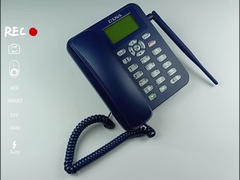 Σταθερό τηλέφωνο γραμμών εδάφους καρτών τηλεφωνικού αρρενωπό ασύρματο GSM Sim γραμμών εδάφους GSM