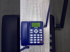 MP3 Redial γραμμών εδάφους φορέων CDMA 800MHz DLNA ZT868C τηλεφωνικό σταθερό Handfree τηλέφωνο γραμμών εδάφους