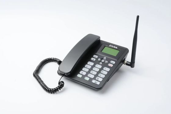Αγορά Διπλό σταθερό τηλέφωνο γραφείων GSM ασύρματο, τηλέφωνο υπολογιστών γραφείου GSM κεραιών TNC online manufacture