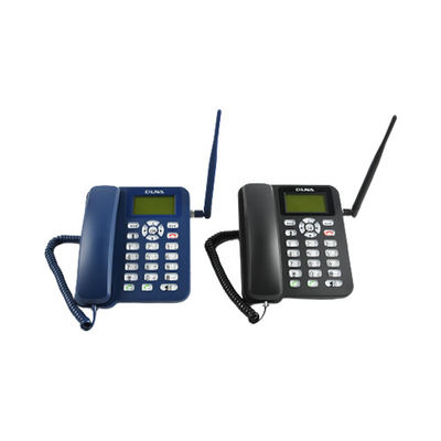 Μακρύ εφεδρικό τηλέφωνο 2 Sim TNC γραμμών εδάφους GSM ασύρματο τηλέφωνο γραμμών εδάφους καρτών Sim