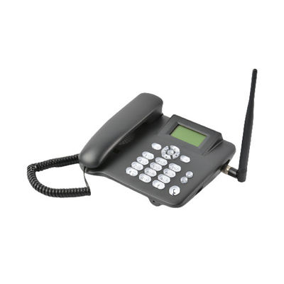 Τηλεφωνική ταυτότητα γραμμών εδάφους GSM μπαταριών λίθιου ακτινωτά χέρια 1000mAh ελεύθερο τηλέφωνο γραμμών εδάφους